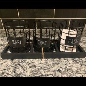 Rae Dunn 🖊MAKE TODAY GREAT🖊 Desk Organizer! NWT